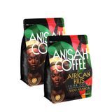 Anisah Coffee African Hills Filtre Kahve | 2x500gr | %100 Arabica | Medium Roast