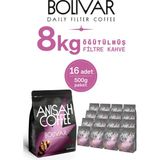 Anisah Coffee Bolivar Daily Öğütülmüş Filtre Kahve | 16X500GR - 500 gr