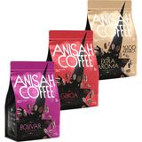 Anisah Coffee Bolivar Genoa Extra Aroma Espresso Çekirdek Kahve Seti 3x1000gr - 3 kg