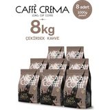 Anisah Coffee Caffè Crema Çekirdek Kahve | 8X1000GR | %100 Arabica - 1 kg