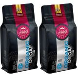 Anisah Coffee Organik Decaf Kafeinsiz Filtre Kahve 250gr Orta Kavrum%100 Arabica Çekirdek (2 paketi)