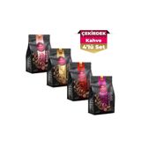 Anisah Coffee Premium Espresso Çekirdek Kahve Seti | 4x1000gr | Romeo, Extra Aroma, Genoa, Bolivar