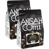 Anisah Coffee Vanilya Aromalı Filtre Kahve | French Press Öğütme | 2x250gr