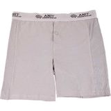 Anıt 1114 Erkek Likralı Uzun Boxer 6'Lı - Gri