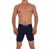 Anıt 1114 Likralı Uzun 3 Adet Lacivert Erkek Boxer