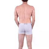 Anıt 1115 Likralı Esnek 3'lü Beyaz Erkek Boxer