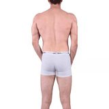 Anıt 1115 Likralı Esnek 6'lı Beyaz Erkek Boxer