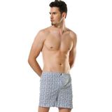 Anıt 1119 %100 Pamuk Erkek Desenli Penye Boxer