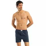 Anıt 1146 Düğmeli 3'lü Lacivert Erkek Boxer