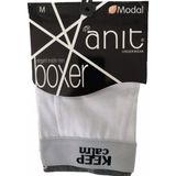 Anıt 1266 Modal Renkli 3'lü Beyaz Erkek Boxer