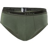 Anıt 1269 Haki 3 Adet Relax Pamuklu Erkek Slip Külot - XL