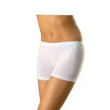 Anıt 3125 Likralı Bayan Beyaz Siyah Ten Boxer