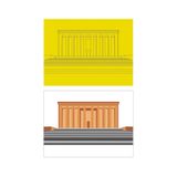 Anıtkabir, 10 Adet Büyük Boy A4, Kum Boyama Kartı Seti-Red Castle KB-RC-104