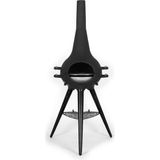 Aniva Cosa Siyah Uzun Metal Ayaklı Barbekü