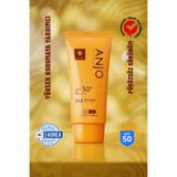 ANJO PROFESSIONAL Günlük Kullanıma Uygun Gözenek Karşıtı Nemlendirici Fiziksel Kore Güneş Kremi Spf 50 Pa 70g Ikore