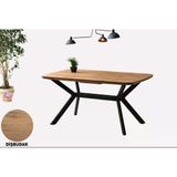 Anka Açılır Mdf Masa Tesla Metal Ayak Mutfak,Salon,Yemek Odası Masası 80X130 Cm