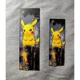 Anka Atolye 2'li Set Pokemon Pikachu / Pikaçu Kitap Ayracı - Anime temalı ayraç (15 ve 20 cm uzunluk)