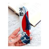 Anka Atolye Japon Kanagawa Dalga Desenli Kitap Ayracı – 3D Baskı Kanagawa Büyük Dalgası Bookmark