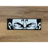 Anka Atölye Jujutsu Kaisen Sukuna Gözleri Çizimli Kitap Ayracı - 3D Baskı Anime Temalı Ayraç / Hediyelik Eşya
