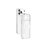 anka cep cep telefonu aksesuarları Apple iPhone 17 Pro ile Uyumlu M-Safe Şarj Özellikli Şeffaf Kamera Koruyucu Kılıf, Zr-Porto-iPhone 17 Pro