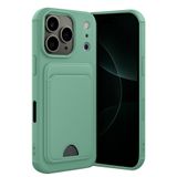 anka cep cep telefonu aksesuarları Apple iPhone 17 Pro Max ile Uyumlu Kartvizitlik Kılıf Kelvin Soft Silikon Kapak Açık Yeşil, Karma-İphone 17 Pro Max-Kılıf