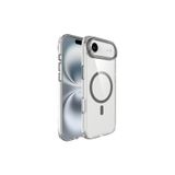 Anka Cep Cep Telefonu Aksesuarları iPhone 17 Air ile uyumlu M-safe Şarj Özellikli Airbagli Kamera Standlı Azor Kapak Gri, ZR-Azor-iPhone 17 Air Kılıf