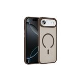 anka cep cep telefonu aksesuarları iPhone 17 Air ile Uyumlu Mat Yüzey MagSafe Şarj Özellikli Kılıf Desert Titanyum, Zr-Sio-iPhone 17 Air