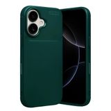 anka cep cep telefonu aksesuarları iPhone 17 ile Uyumlu Auto Focus Karbon Görünümlü Silikon Kılıf - Yeşil, Karbon-İphone 17-Kılıf