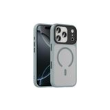 anka cep cep telefonu aksesuarları iPhone 17 Pro Max ile Uyumlu Mat Yüzey Wireless Şarj Özellikli MagSafe Kılıf - Gri, Zr-Flet-iPhone 17 Pro Max