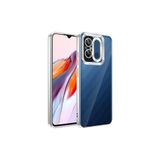 Anka Cep Cep Telefonu Aksesuarları Redmi 12C ile Uyumlu Kamera Korumalı Logo Gösteren Omega Kapak Kılıf - Gümüş, ZR-Omega-Redmi 12C Kılıf