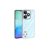 Anka Cep Cep Telefonu Aksesuarları Redmi 13 4G ile uyumlu Kamera Korumalı Logo Gösteren Omega Kapak Gümüş, ZR-Omega-Redmi 13 4G Kılıf