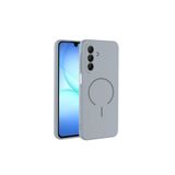 Anka Cep Cep Telefonu Aksesuarları Samsung Galaxy A16 ile Uyumlu M-Safe Şarj Özellikli Meta Kapak Kılıf Gri, ZR-Meta-A16 Kılıf