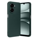 anka cep cep telefonu aksesuarları Samsung ile Uyumlu Galaxy A07 Karbon Görünümlü Silikon Kılıf - Yeşil, Karbon-Samsung A07- Kılıf