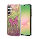 anka cep cep telefonu aksesuarları Samsung ile Uyumlu Galaxy A56 Kılıf Blade Aynalı Desenli Kapak Desen 5, Blade-Samsung A56-Kılıf