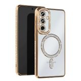anka cep cep telefonu aksesuarları Samsung ile Uyumlu Galaxy S25 Edge Gold Simli MgSafe Silikon Kılıf, Joke Simli-Samsung S25 Edge Kılıf