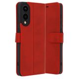 anka cep cep telefonu aksesuarları Samsung ile Uyumlu Galaxy S25 Edge Kırmızı Trend S Plus Kapaklı Kartlıklı Kılıf, Trend S-Samsung S25 Edge Kılıf