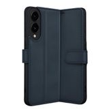 anka cep cep telefonu aksesuarları Samsung ile Uyumlu Galaxy S25 Edge Lacivert Trend S Plus Kapaklı Kartlıklı Kılıf, Trend S-Samsung S25 Edge Kılıf