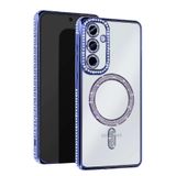 anka cep cep telefonu aksesuarları Samsung ile Uyumlu Galaxy S25 Edge Mavi Joke Simli Mgsafe Silikon Kılıf, Joke Simli-Samsung S25 Edge Kılıf