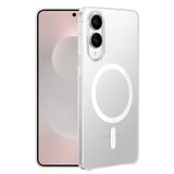 anka cep cep telefonu aksesuarları Samsung ile Uyumlu Galaxy S25 Edge Şeffaf Silikon Kılıf MagSafe Özellikli, Zara-Samsung S25 Edge Kılıf