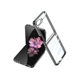 anka cep cep telefonu aksesuarları Samsung ile Uyumlu Galaxy Z Flip 6 Kılıf Fold Element Kapak Siyah, Fold-Z Flip 6 Kılıf