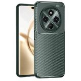 anka cep cep telefonu aksesuarları Tecno Spark 30 ile Uyumlu Karbon Görünümlü Silikon Kılıf - Yeşil, Karbon-Spark 30-Kılıf