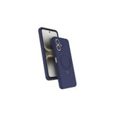 Anka Cep Cep Telefonu Aksesuarları Tecno Spark Go 2 ile Uyumlu M-safe Şarj Özellikli Standlı Samara Kapak Lacivert, ZR-Samara-Spark Go 2 Kılıf