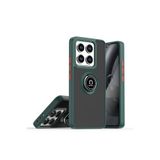 anka cep cep telefonu aksesuarları Xiaomi İle Uyumlu Mi 14T Yeşil Montreal Yüzüklü Silikon Kılıf, Montreal-Mi 14T Kılıf