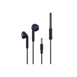Anka Cep Samsung Galaxy M12 Uyumlu 3.5mm Kulak Içi Kablolu Kulaklık Lacivert, ZR-ER06-16
