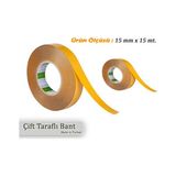 Anka Çift Taraflı Bant ( 15 Mm X 15 Mt. )