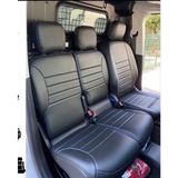Anka Citroen Berlingo 2+1 Uyumlu -ÖZEL DİKİM-Oto Koltuk Kılıfı - 01-Siyah