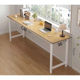 Anka Design Agib Çalışma Masası - 120x60x75 - Atlantik Çam - Beyaz