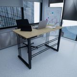 Anka Design Symbol Çalışma Masası - 60X120X75 - Atlantik Çam - Siyah