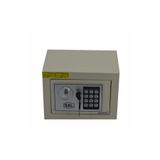 Anka Elektronik Şifreli ve Kilitli Çelik Kutu Kasa 23x17 Krem