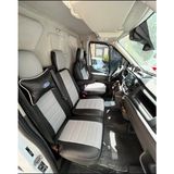 Anka Ford Transit 2+1 Uyumlu -ÖZEL DİKİM-Oto Koltuk Kılıfı - Füme - Siyah